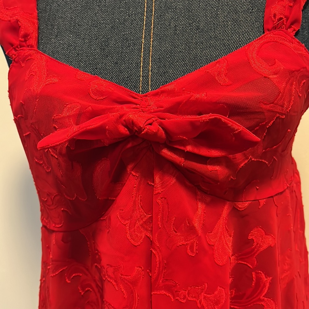 Victoria’s Secret gold label vintage petite red lingerie nightie - Picture 3 of 9